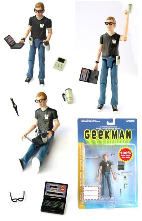 2 GeekMan figura de accion geek