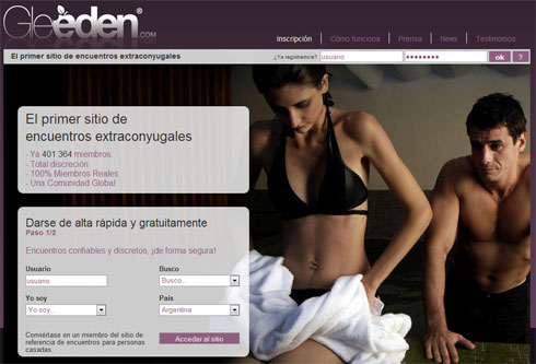 gleeden red social de infieles