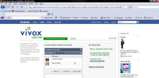 Chat de Voz en Facebook