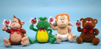 Peluches anti Día de los Enamorados