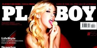 Virginia Gallardo en Playboy Julio 2010