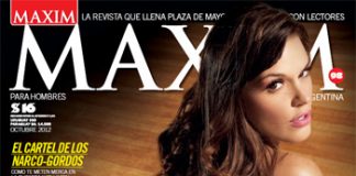 Sofía Clérici en revista Maxim, tapa y adelanto