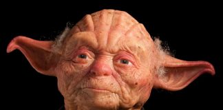 Impresionante escultura realista del Maestro Yoda Escultura realista maestro Yoda