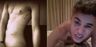 Aparecieron fotos prohibidas de Justin Bieber desnudo