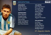 Estos son los convocados a las selecciones para el Mundial 2014